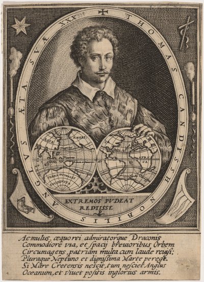 Thomas Cavendish by Crispijn van de Passe I