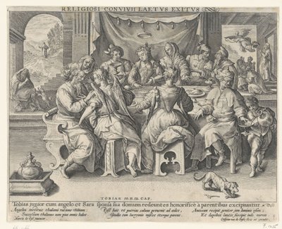 The Return of Tobias by Crispijn van de Passe the Elder