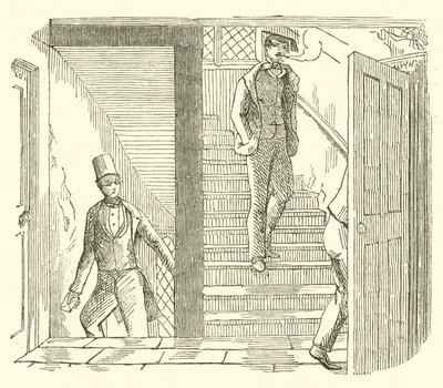 College Staircase by Cuthbert Bede