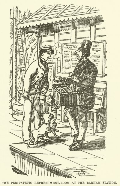Illustration for Little Mr Bouncer and His Friend Verdant Green by Cuthbert Bradley