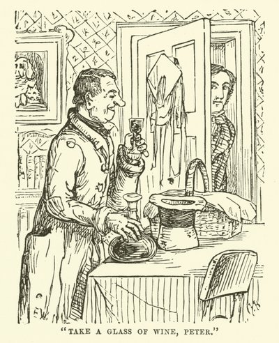 Illustration for Little Mr Bouncer and His Friend Verdant Green by Cuthbert Bradley
