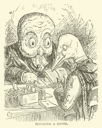 Illustration for Little Mr Bouncer and His Friend Verdant Green by Cuthbert Bradley