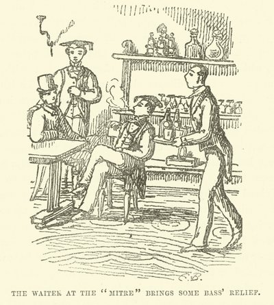 Illustration for Little Mr Bouncer and His Friend Verdant Green by Cuthbert Bradley