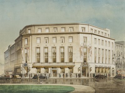 The Royal Insurance Company, Plymouth, Designed by Thomas Smith Tait by Cyril Farey