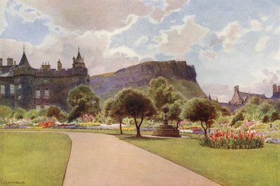 The North Garden, Holyrood Palace by Cyril Ward