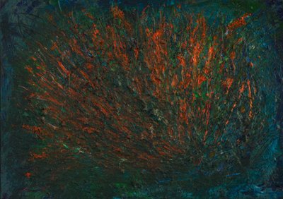 Energetic Orange Burst by Dale Hefer