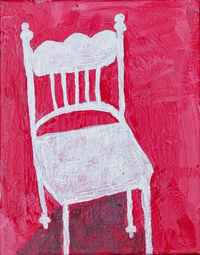 Classic White Chair by Dale Hefer & Family