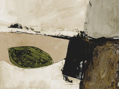 Earthy Abstract Landscape by Dan Hobday
