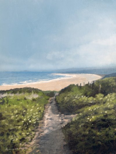 Gwithian Beach by Dan Hobday
