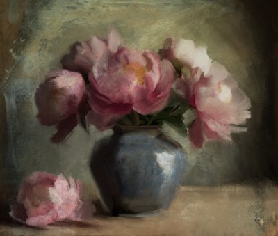 Peonies in Pink by Dan Hobday