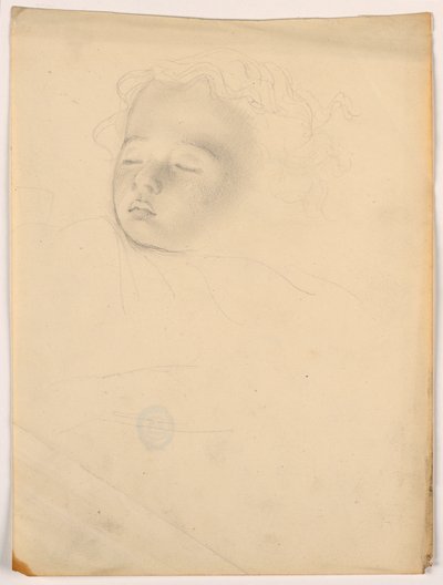 Child Sleeping, 1840–45 by Daniel Huntington