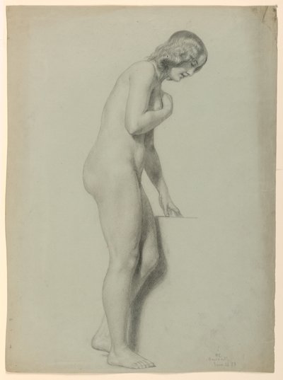 Female Nude, 1858 by Daniel Huntington