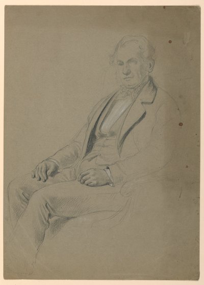 Man Seated, 1860 by Daniel Huntington