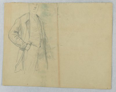 Mr. Samuel Ward Sr., Standing with Hand in Pocket, 1880 by Daniel Huntington