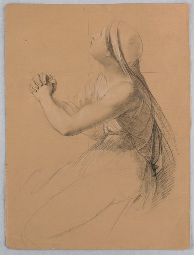 Study for "Communion of the Saints", 1844 by Daniel Huntington