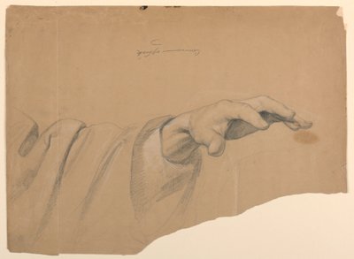 Study for "Communion of the Sick", 1844 by Daniel Huntington