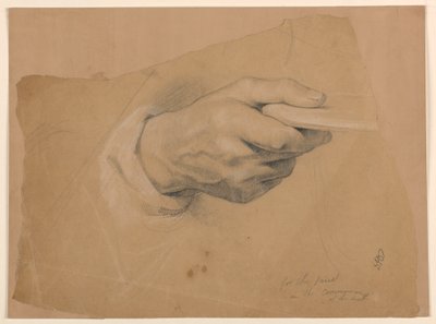 Study for "Communion of the Sick", 1844 by Daniel Huntington