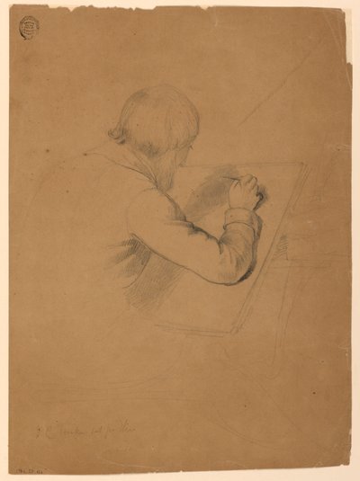 Study for "Communion of the Sick", 1844-45 by Daniel Huntington
