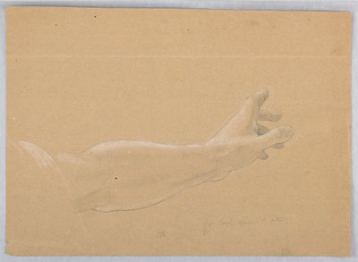 Study for "Early Christian Prisoners", 1839-40 by Daniel Huntington