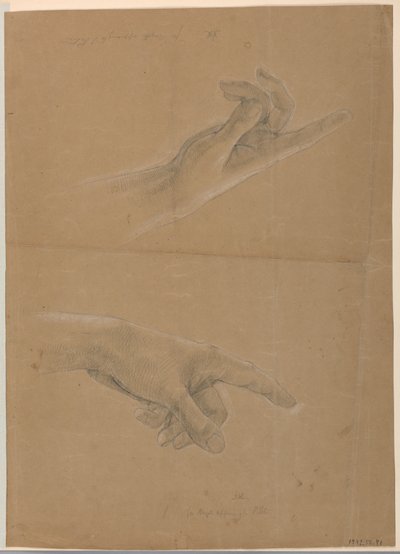 Study for "Early Christian Prisoners", 1839-40 by Daniel Huntington