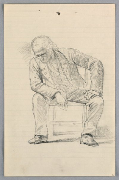 Study for "Scientific Group", 1858 by Daniel Huntington