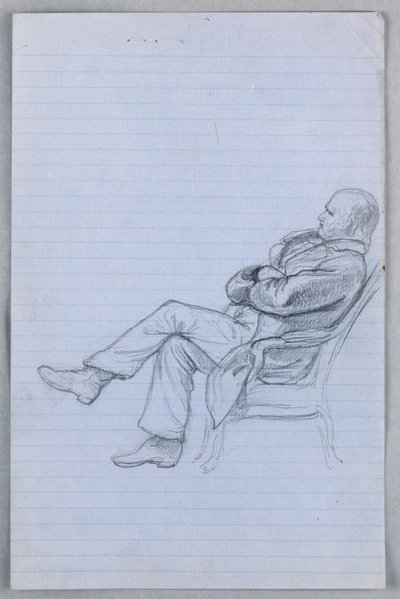 Study for "Scientific Group", 1858 by Daniel Huntington