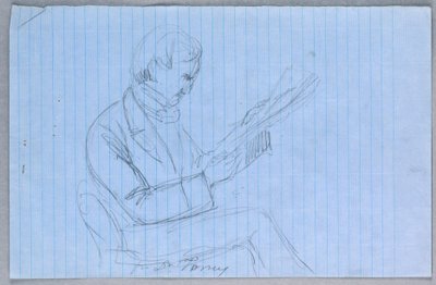 Study for "Scientific Group", 1858 by Daniel Huntington