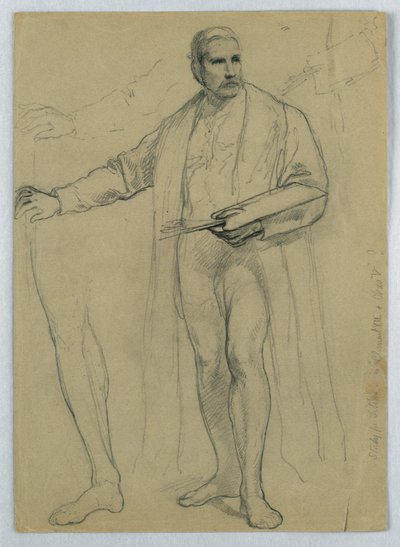 Study for "Titian Showing", 1866 by Daniel Huntington