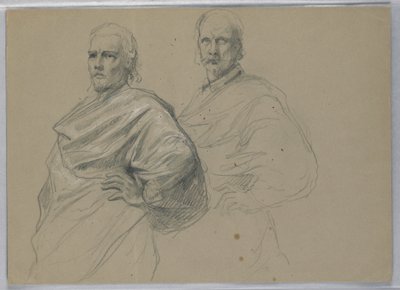 Study for "Titian Showing", 1871-72 by Daniel Huntington