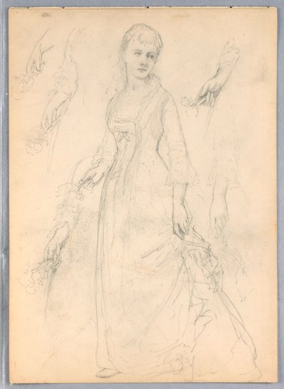 Study for "Titian Showing", 1872 by Daniel Huntington