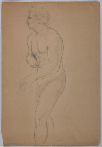 Study for "Tribute Money", July 1852 by Daniel Huntington