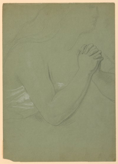 Study for A Magdalen by Daniel Huntington