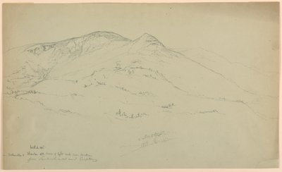 Welch Mountain in Waterville and Thornton, New Hampshire, from Sandwich Notch Road, Campton by Daniel Huntington