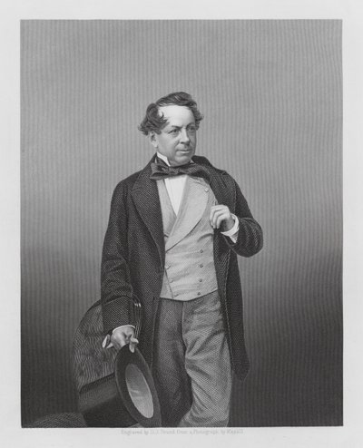 John Baldwin Buckstone, English actor and playwright by Daniel John. Pound
