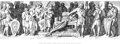 King Harold Swears Allegiance to William of Normandy by Daniel Maclise