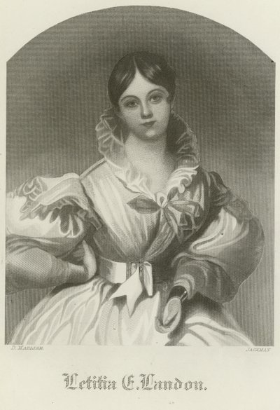 Letitia Elizabeth Landon by Daniel Maclise