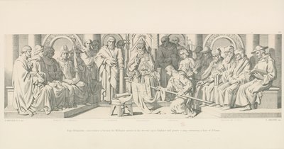 Pope Alexander Consecrates a Banner for William
