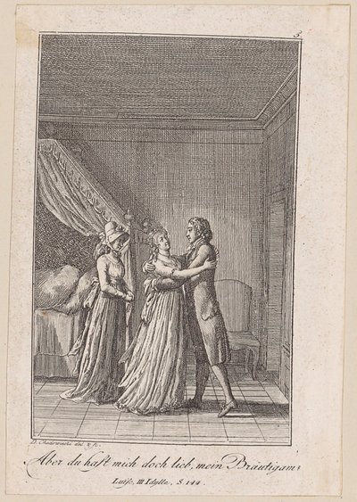 But You Do Love Me, My Bridegroom? by Daniel Nikolaus Chodowiecki