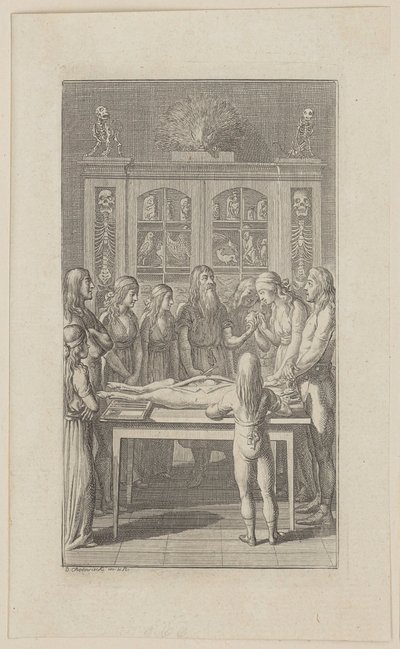 Anatomical Institute by Daniel Nikolaus Chodowiecki