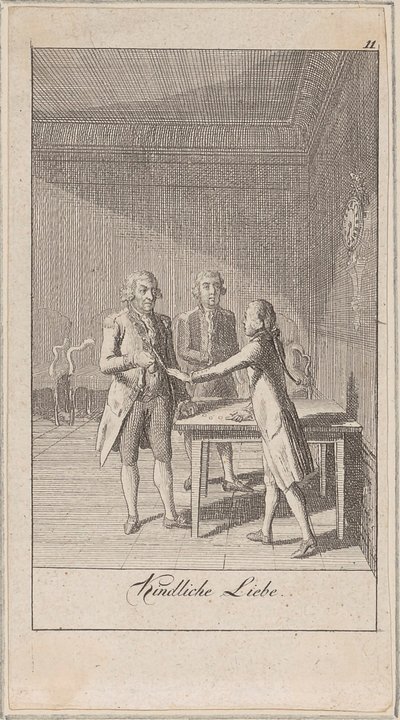 Sheet 11 to "Older, Middle and Newer History" by Daniel Nikolaus Chodowiecki