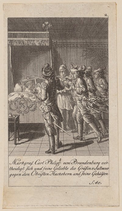 Sheet 2 from the series "Brandenburg History" by Daniel Nikolaus Chodowiecki