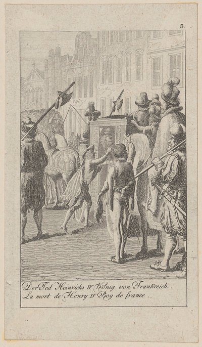 Sheet 3 of the Series "Middle and Modern History" by Daniel Nikolaus Chodowiecki