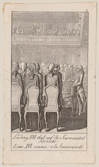 Sheet 7 on Older, Middle and Newer History by Daniel Nikolaus Chodowiecki