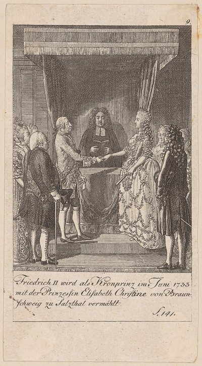 Sheet 9 of the Series "Brandenburg History" by Daniel Nikolaus Chodowiecki