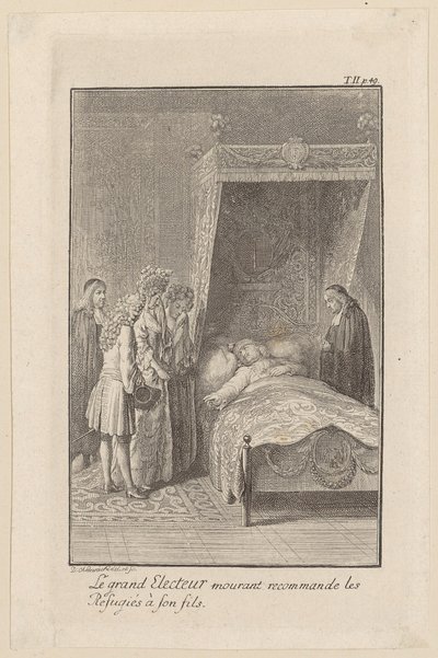 Sheet for the "Memoirs [...] of the Refugees", Second Volume by Daniel Nikolaus Chodowiecki
