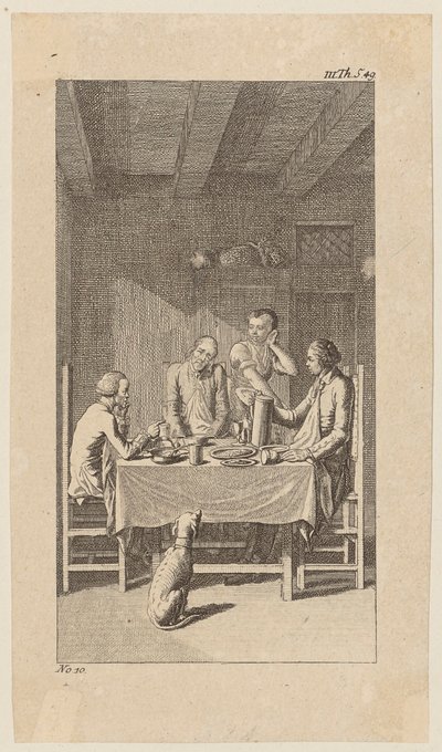 Bunkel with Ribble and Richmond in the Inn, Plate 10 from 