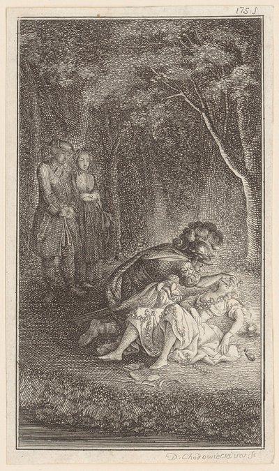 Her Third Husband by Daniel Nikolaus Chodowiecki