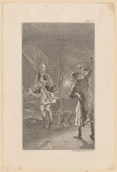 Her Fourth Husband by Daniel Nikolaus Chodowiecki