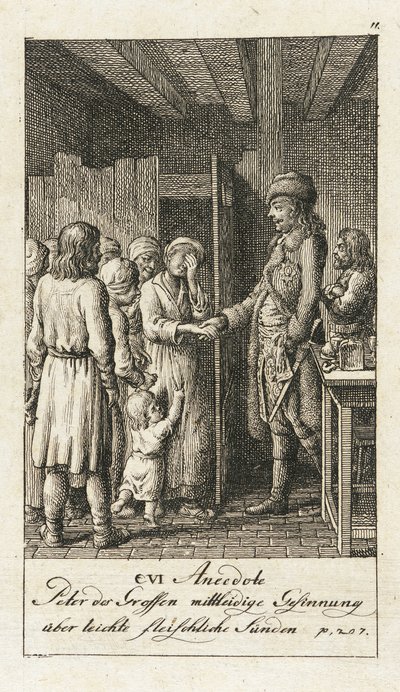 Original Anecdotes of Peter the Great by Daniel Nikolaus Chodowiecki