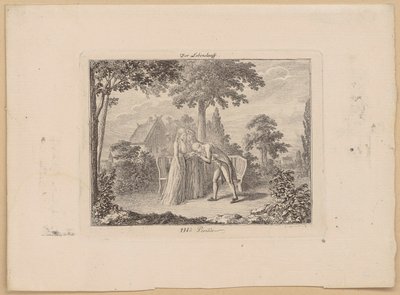 Period III, Plate 4 of the Series "The Course of Life" by Daniel Nikolaus Chodowiecki